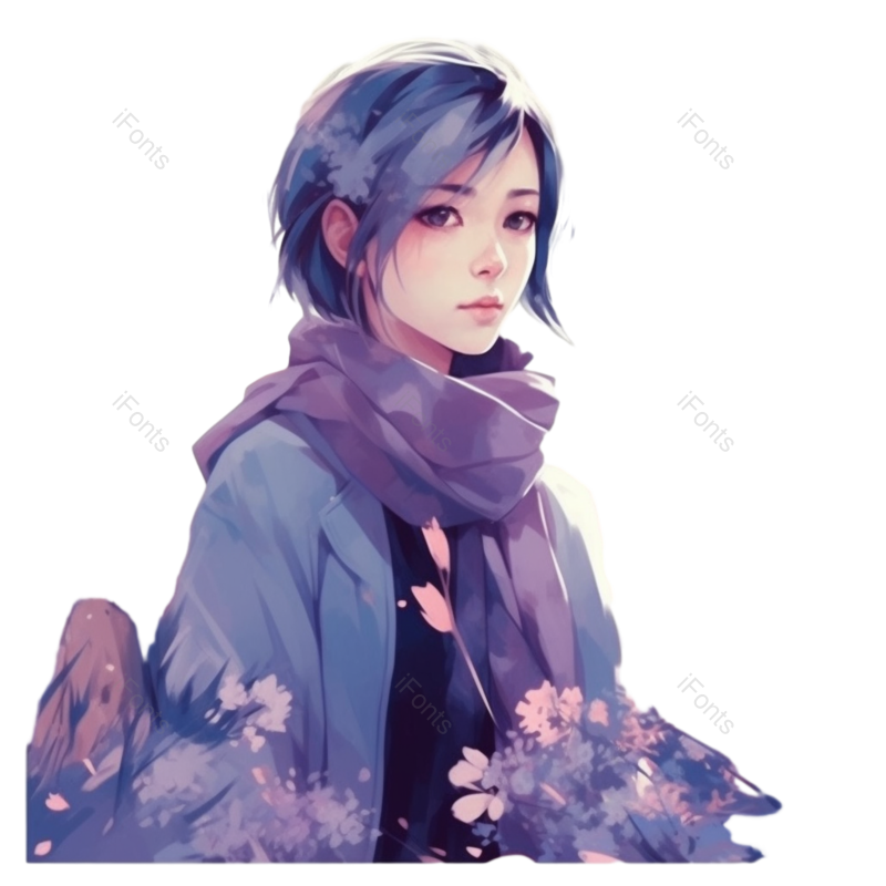浪漫图片,水彩元素,PNG,免抠素材